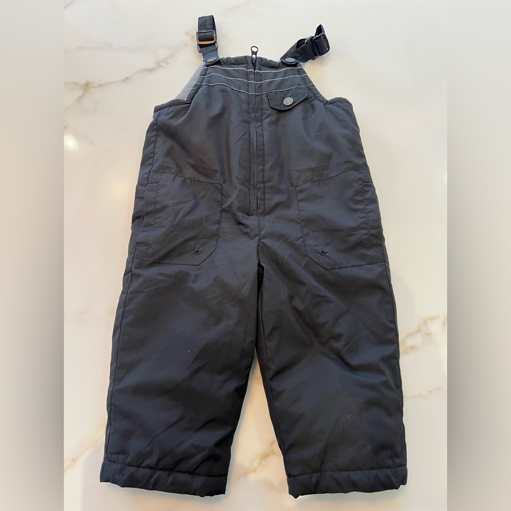 Baby bib snowsuit